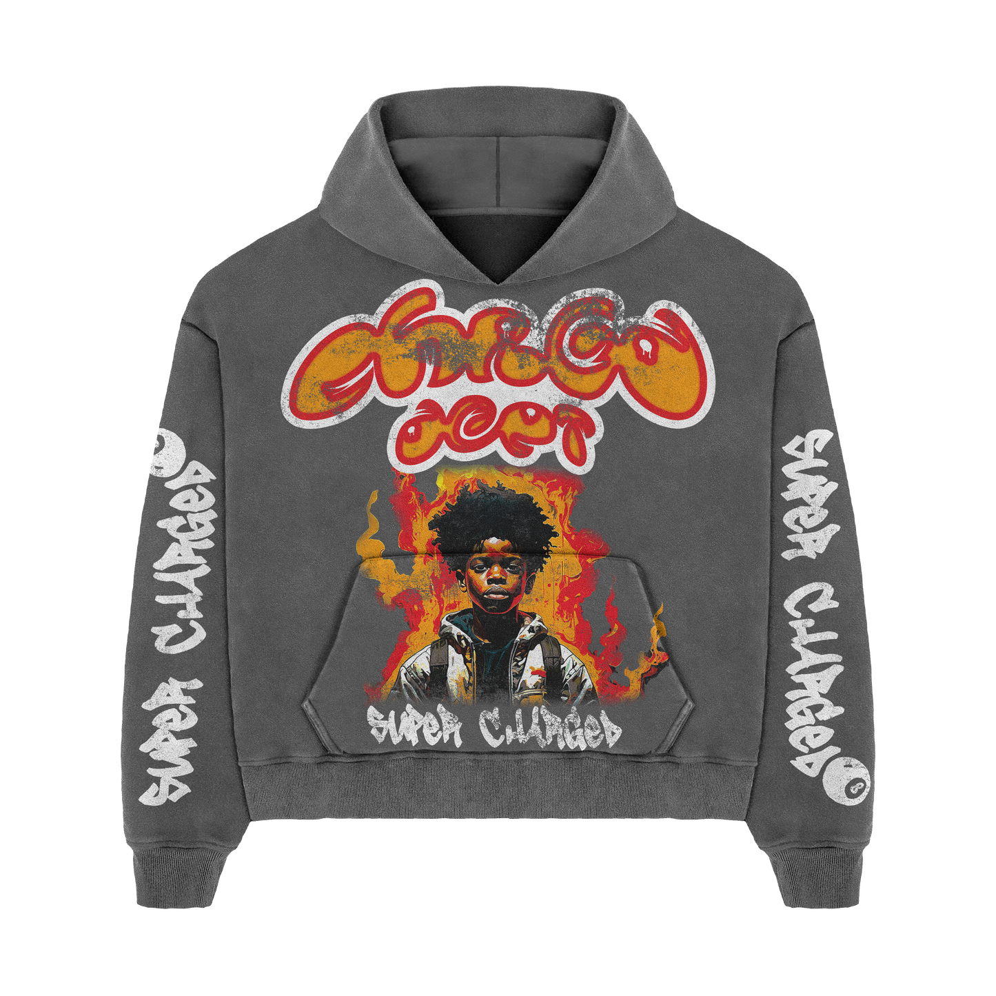 Supercharged "Kid Charged" Hoodie